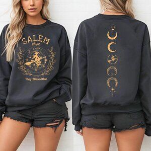 Salem They Missed One Sweatshirt, Halloween Witch Sweatshirt, Salem 1692